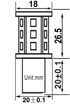 Ba15D-BT18-WW